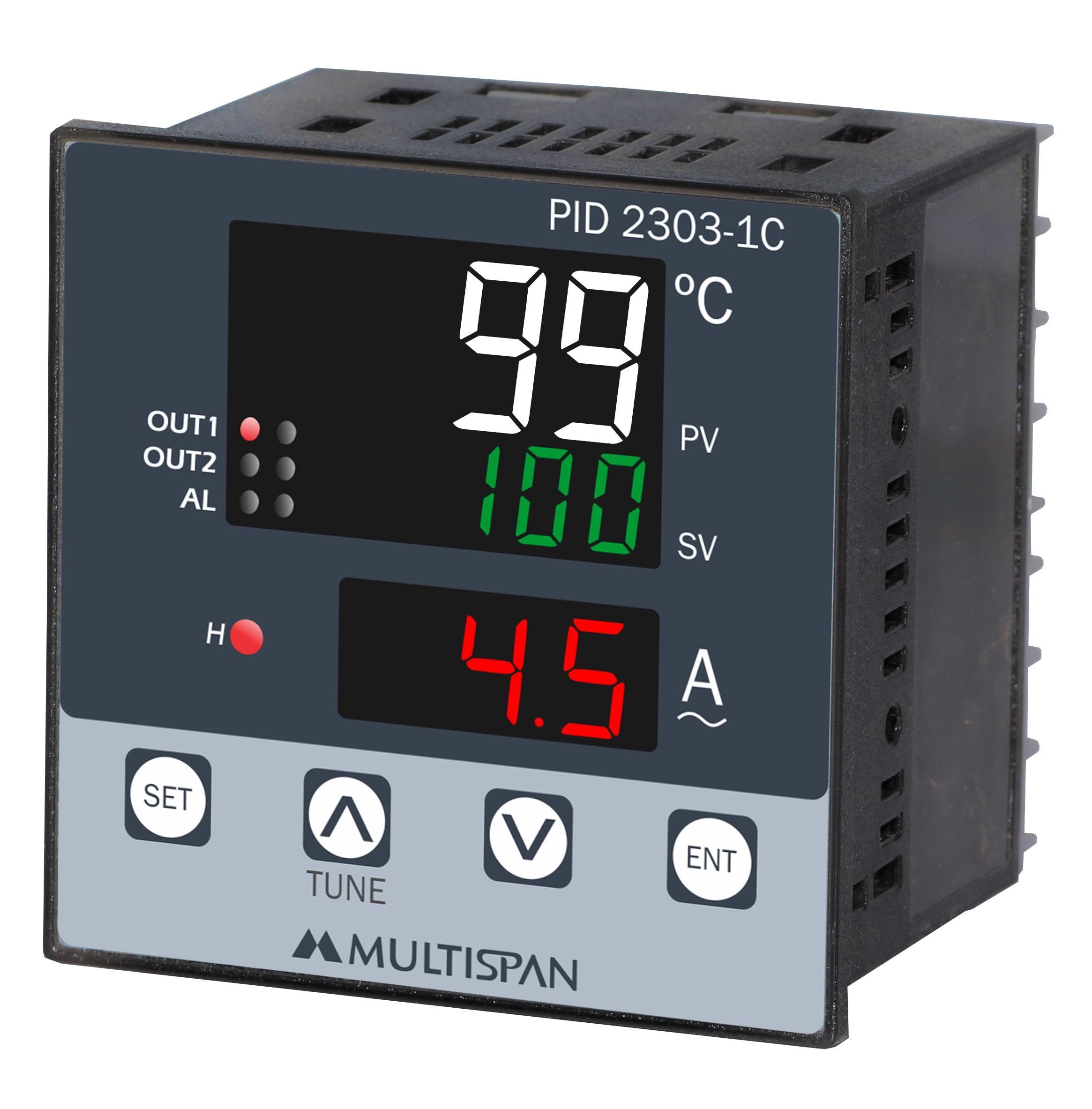 Multispan PID-2303-1C PID Controller With Ampere Indication 72X 72 x 85 (60A Single CT)-picture-20