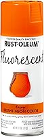 Vista 11 de Rust-Oleum 342571 aerosol de pintura fluorescente especial, 11 onzas, amarillo