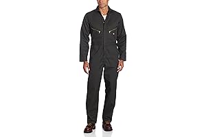 Men's Deluxe Twill Long Sleeve Jumpsuit