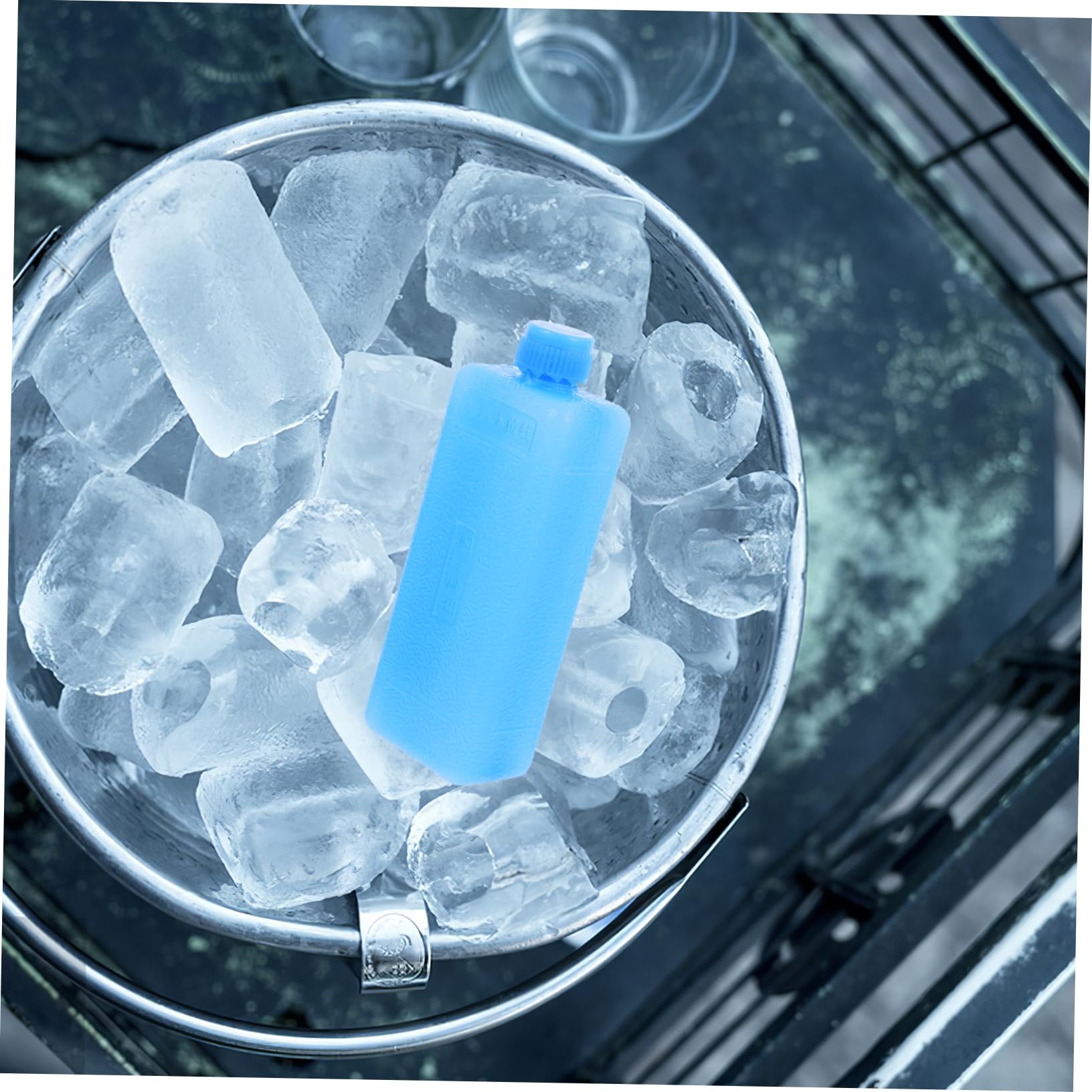 ibasenice 4Pcs Reusable for Coolers Lunch Boxes Portable Freezer Packs for Air Conditioner Fans Strong Cooling for Easy Storage