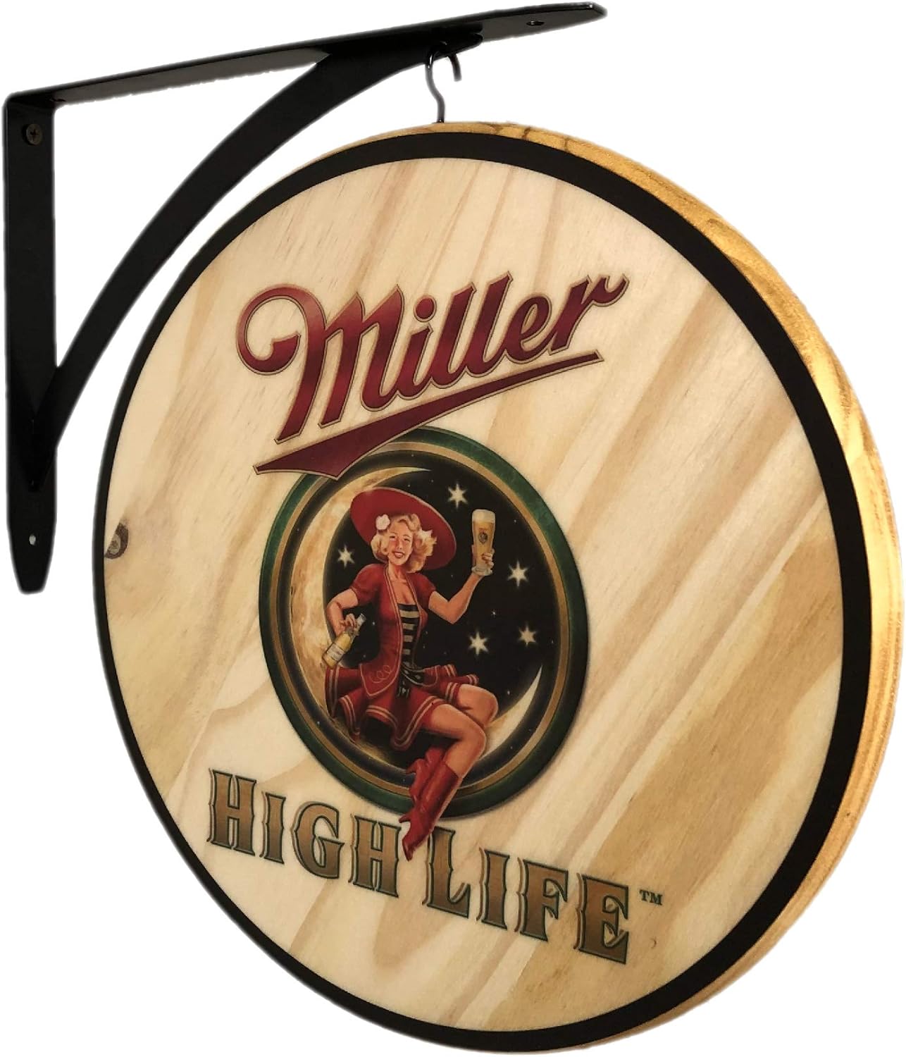 Miller High Life - 2 Sided Pub Sign