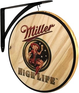 Miller High Life - 2 Sided Pub Sign