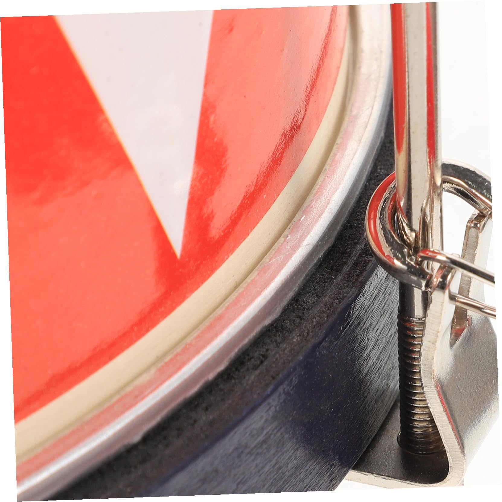 SUPVOX Instrumento de Percusión Infantil Rojo para Niños, Instrumento Musical de Madera y Metal, Set de Iniciación para Aprendizaje Musical y Desarrollo del Ritmo, Color Aleatorio