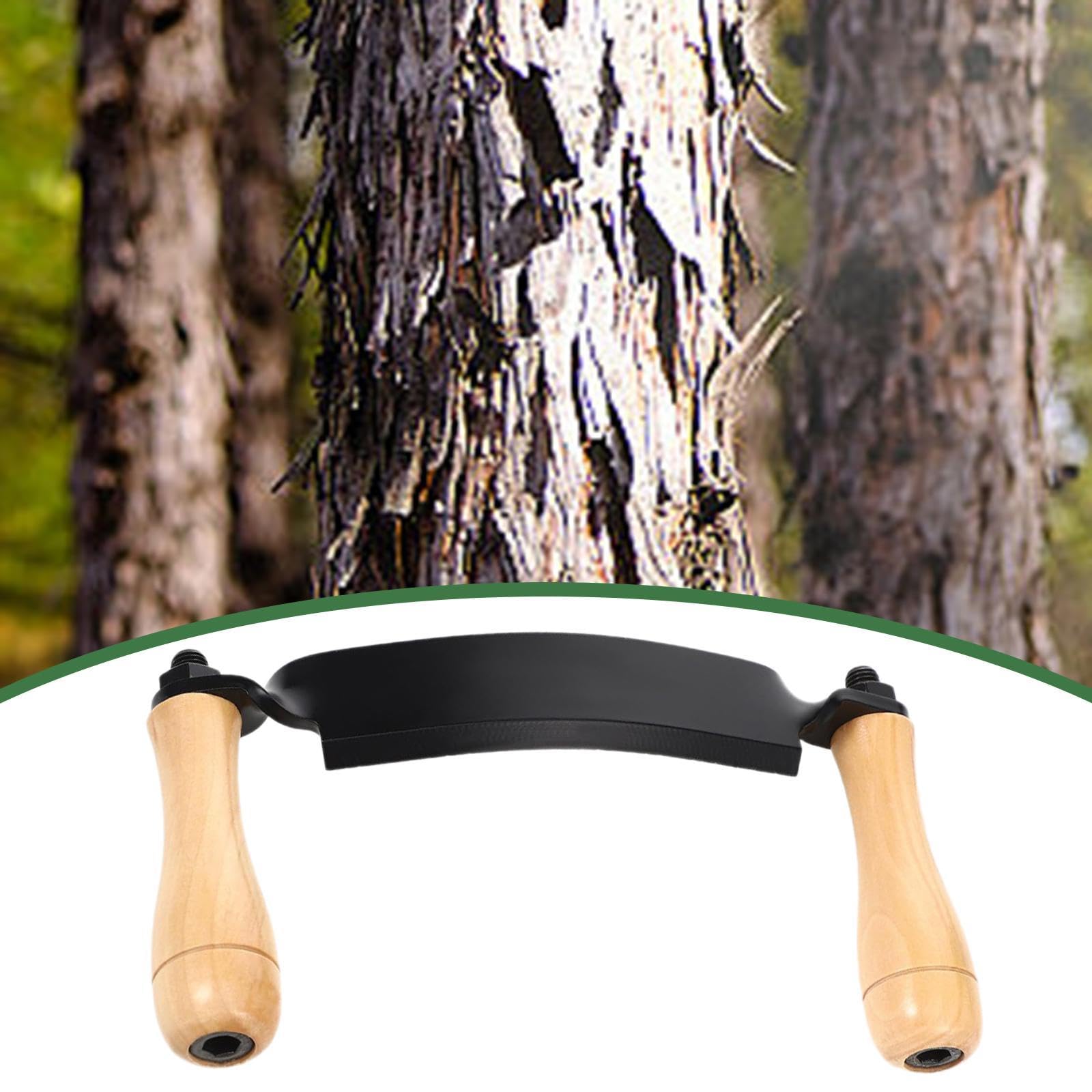 KESOTO Cuchillo para Trabajar La Madera, Herramienta Manual para Cortar Y Pelar, Curvo