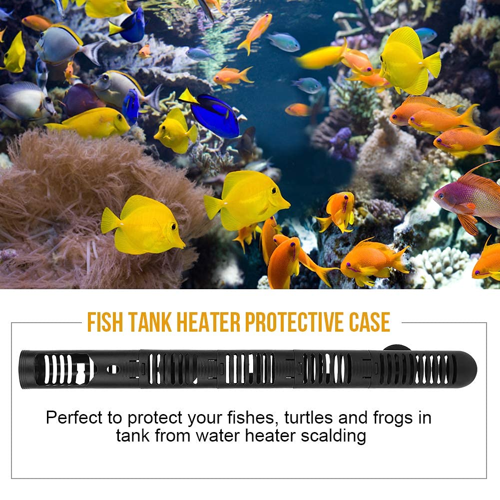 Zerodis Copertura di Protezione per Acquario riscaldatore per Serbatoio Pesci, Cappuccio di Protezione per Asta di Riscaldamento Acquario Riscaldamento sommergibile(#3)