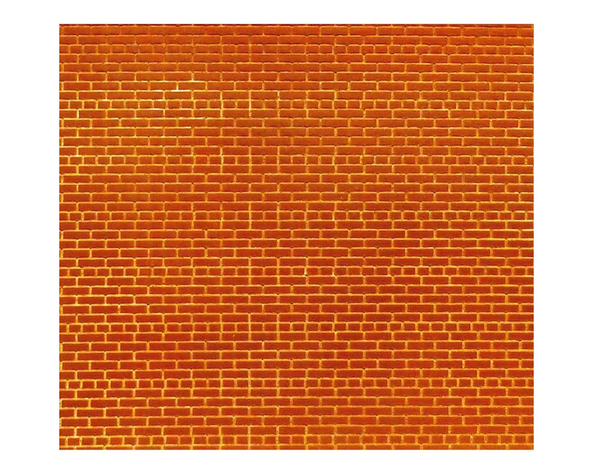 CHO8620 HO & N Model Brick Wall, Small - Pack of 2