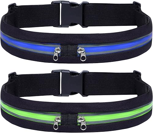 Miniatura 15 de Riñoneras para correr para mujeres y hombres, NA-2 Rosa, Cinturón para correr