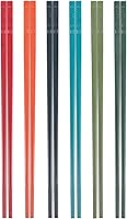Zwilling NOW Chopsticks Set, 12-Piece (6 Colorful Pairs) - Non-Slip Grip, Dishwasher Safe, Durable SPS Plastic for Sushi & Asian Meals