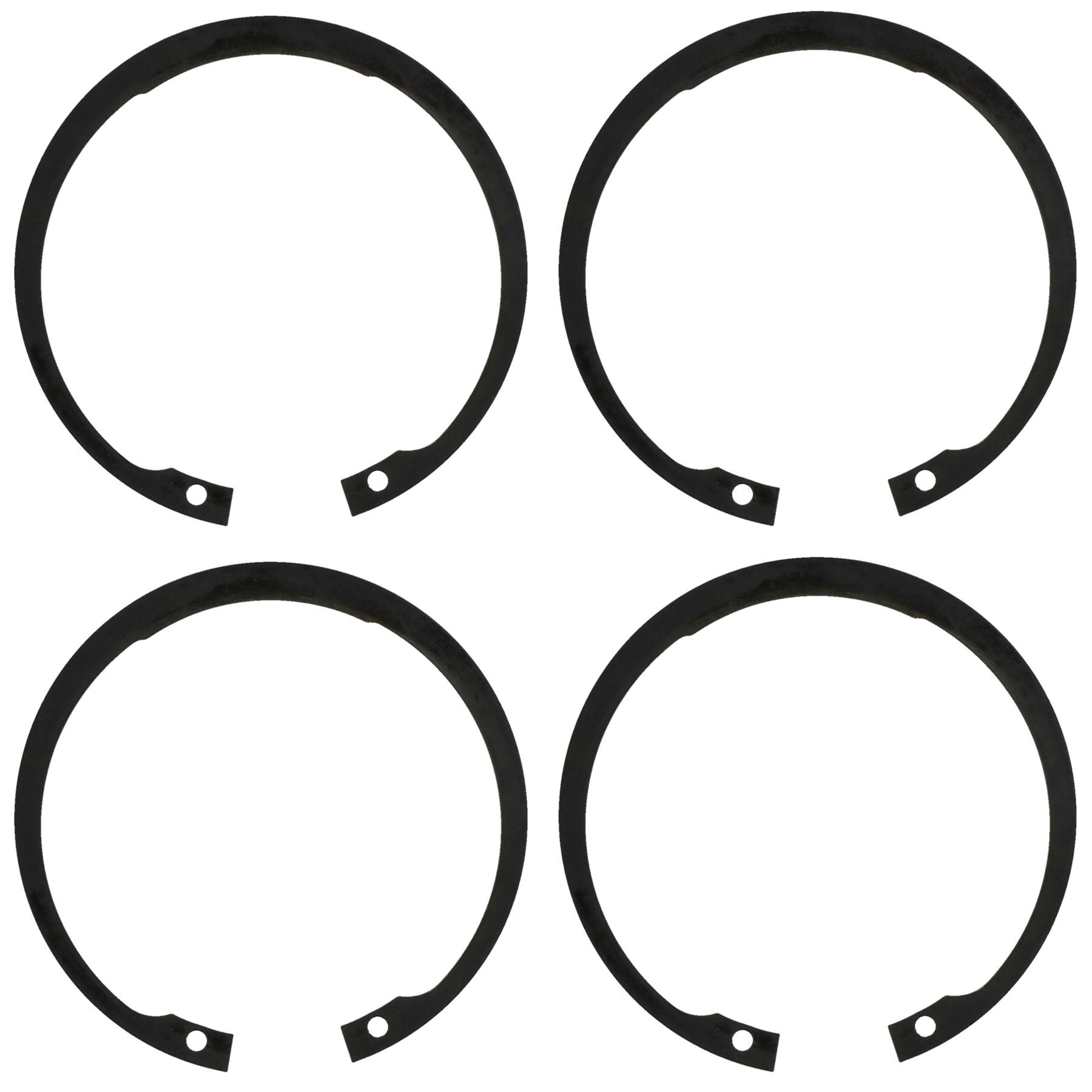 4pc 76mm x 2mm Internal Circlip Clip Trailer Bearing Retainer Retaining Fastener