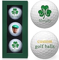 Vista 16 de Pelotas de golf personalizadas de With Love From Julie para hombres - Bolas de golf personalizadas - Regalos personalizados de bolas de golf