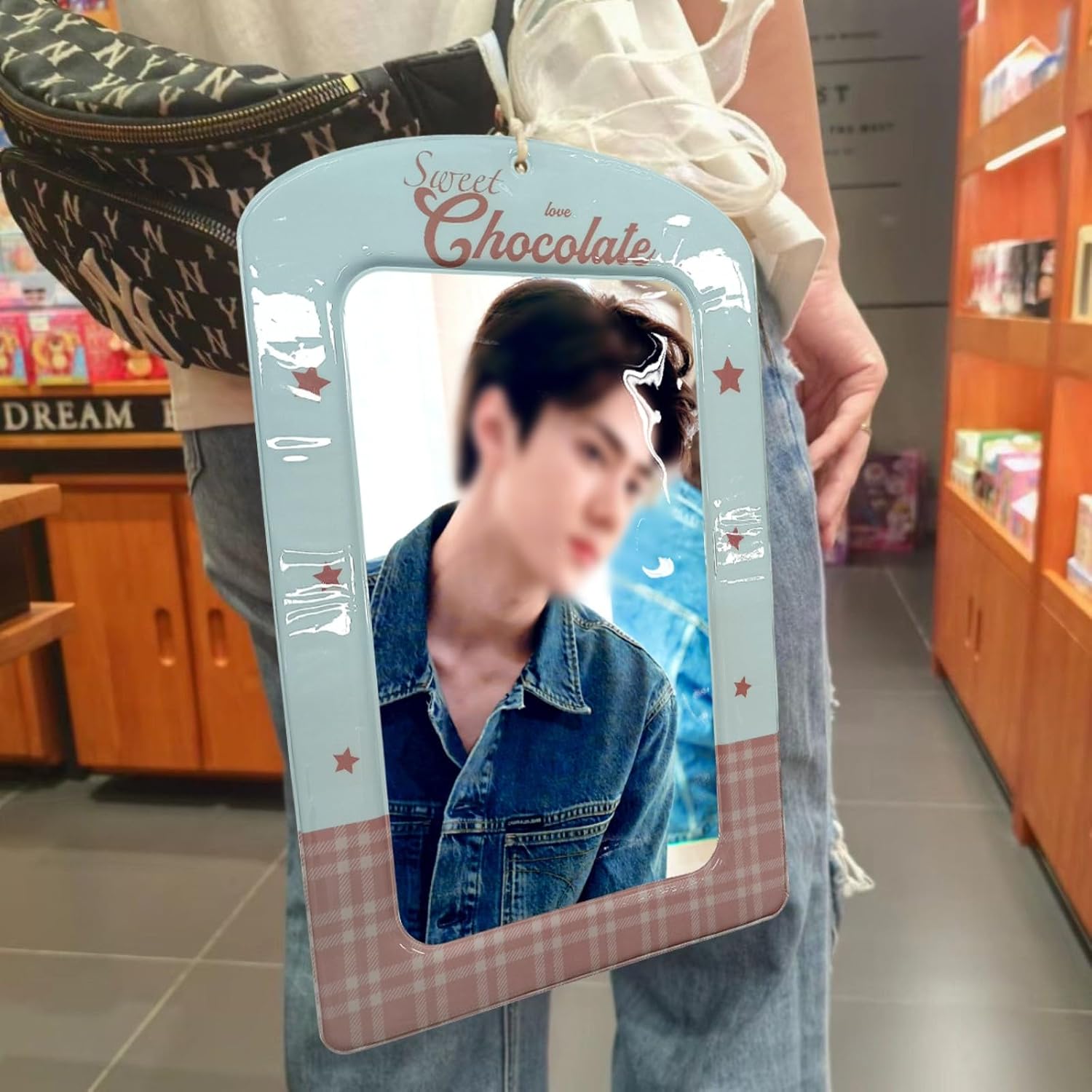 Super Large Kpop Photocard Holder, Y2K Charm Card Protector, A4 Size DIY Pictures Display Card Sleeves, 1 Piece