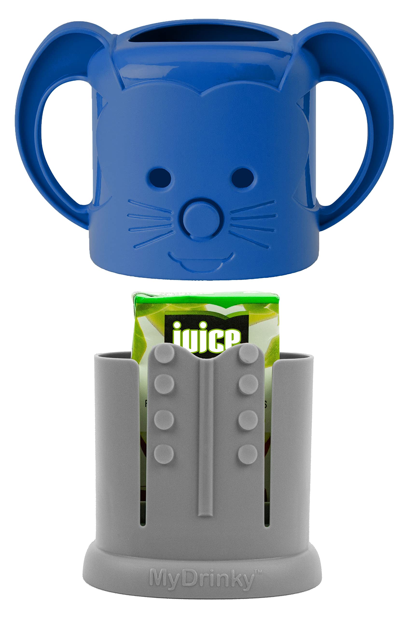 InchBugMyDrinky - The Adjustable Juice Box Holder (Galaxy Blue)