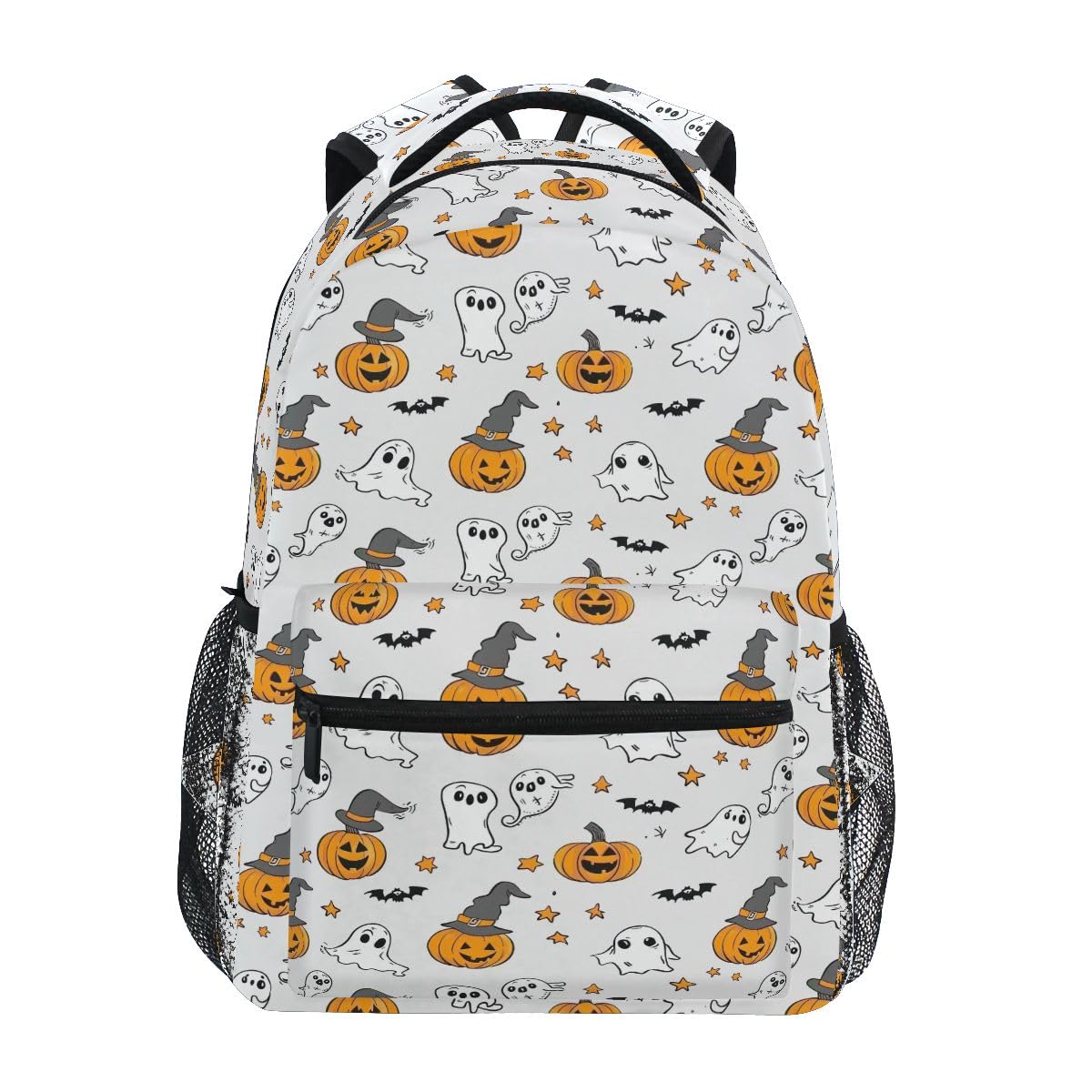 Sac à dos d'école Halloween multicolore de taille S pour élève - 8