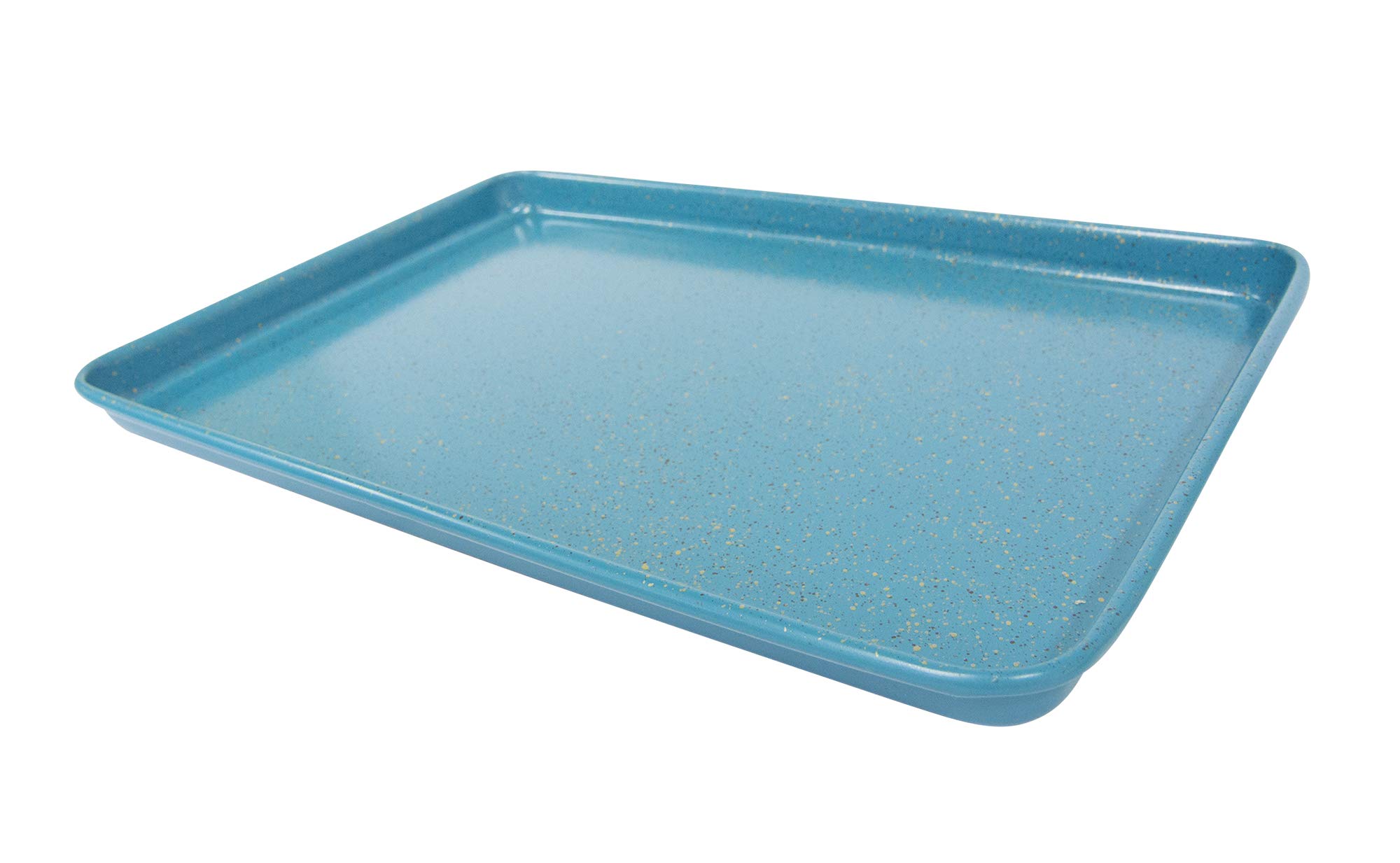 CasaWare Ultimate Series - Molde de cerámica antiadherente para galletas/gelatina, 38,1 x 25,4 x 2,54 cm
