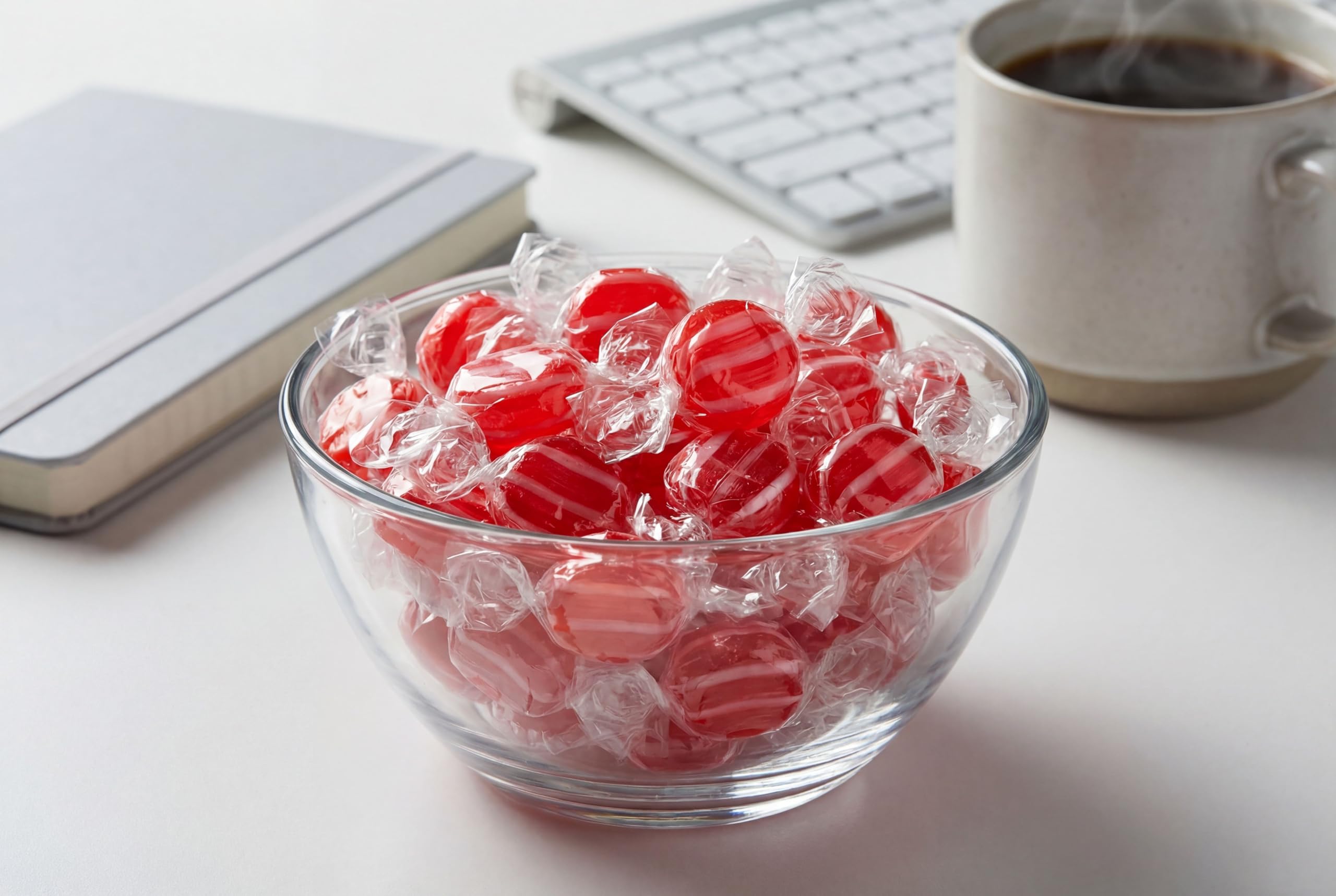Amazon.com: Striped Cinnamon Discs Hard Candy 1 lb Bag Spicy Sweet
