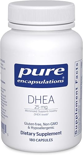 Vista 8 de Pure Encapsulations DHEA 25 mg - Suplemento para apoyo inmunológico, equilibrio hormonal, apoyo al metabolismo y niveles de energía* - con DHEA