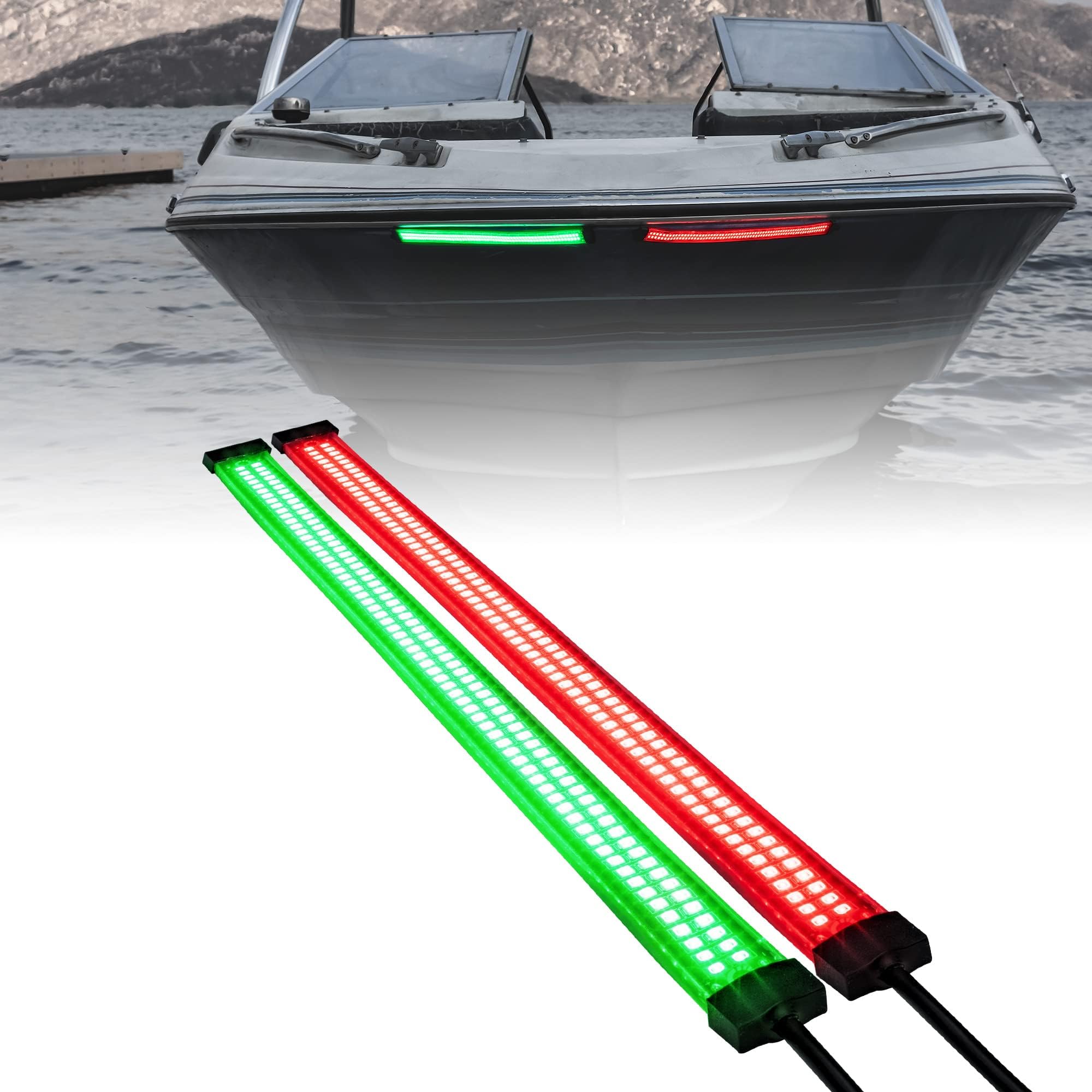 2 Pack Marine Grade Under Gunnel LED Rigid Light Strips 40