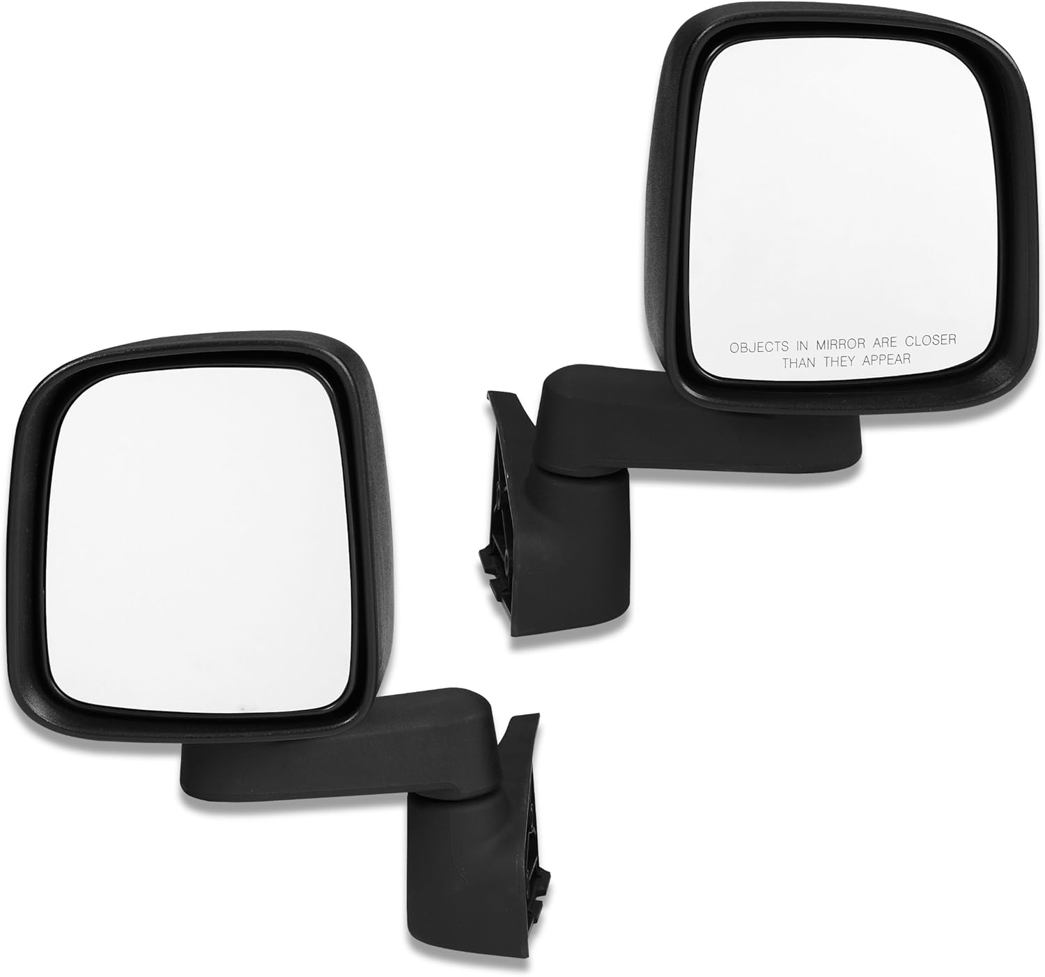 Bestop 5126101 HighRock 4x4 Replacement Mirror Set for Wrangler 1988-2006