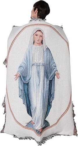 Miniatura 2 de Manta de tapiz virgen maría