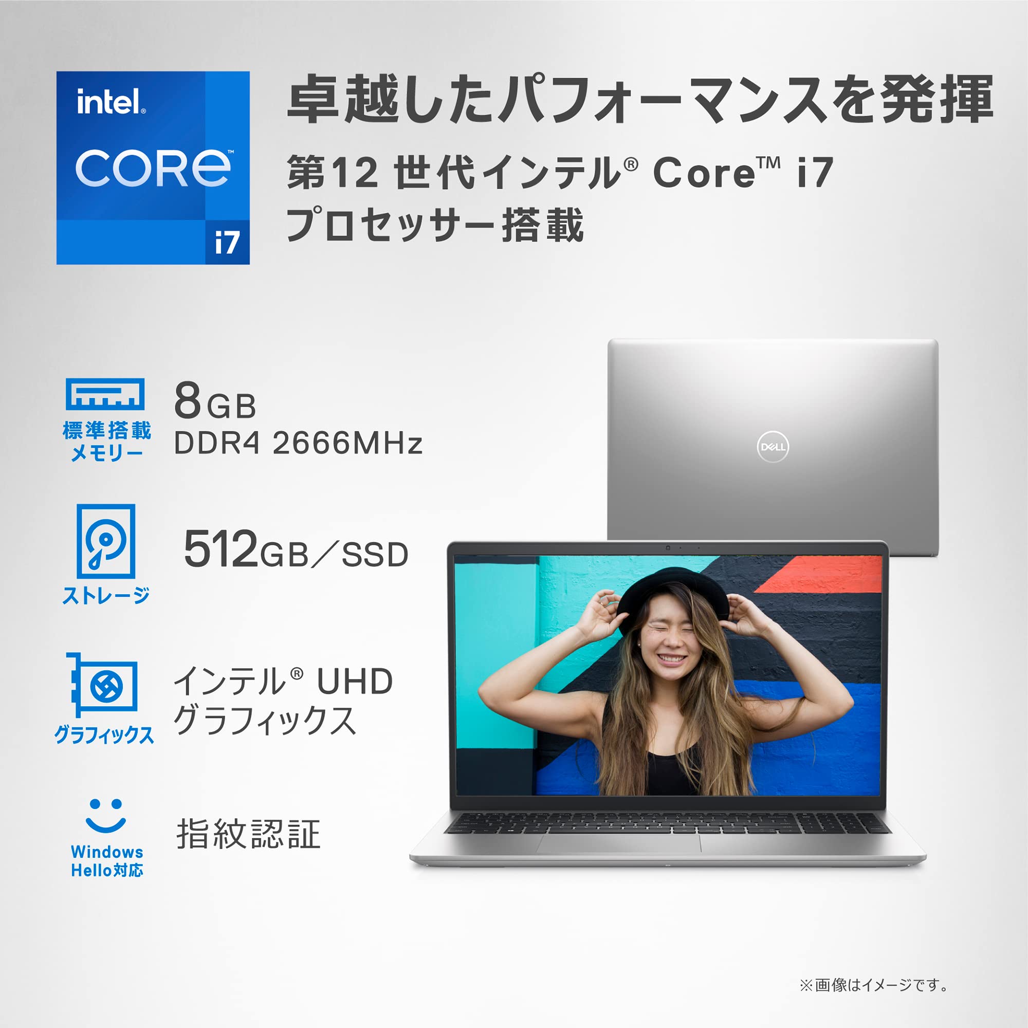 Dell Inspiron 15 3520 ノートパソコン NI375A-CNLS