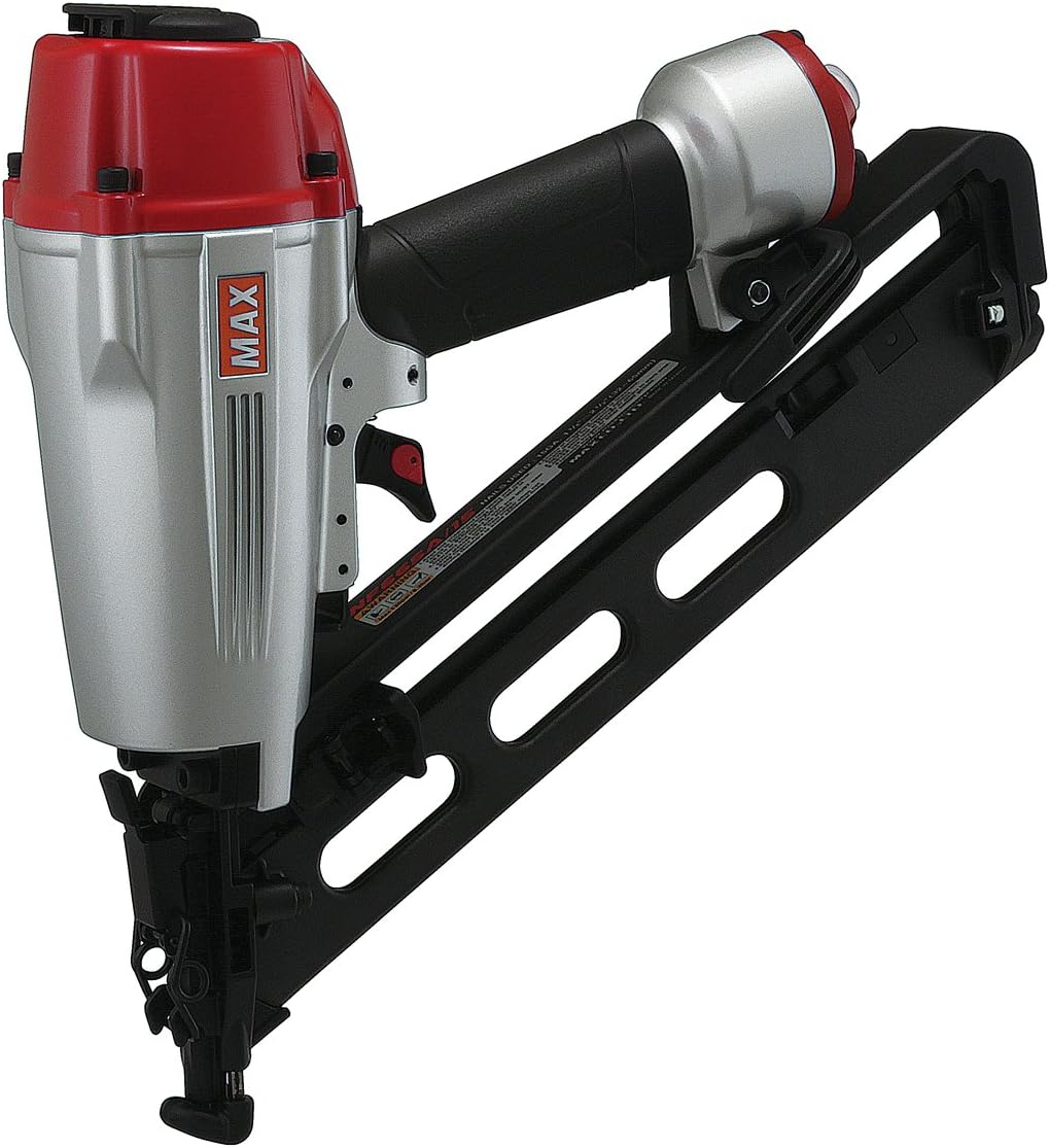 MAX USA CORP SuperFinisher NF665A/15 15ga Angled Finish Nailer up to 2-1/2