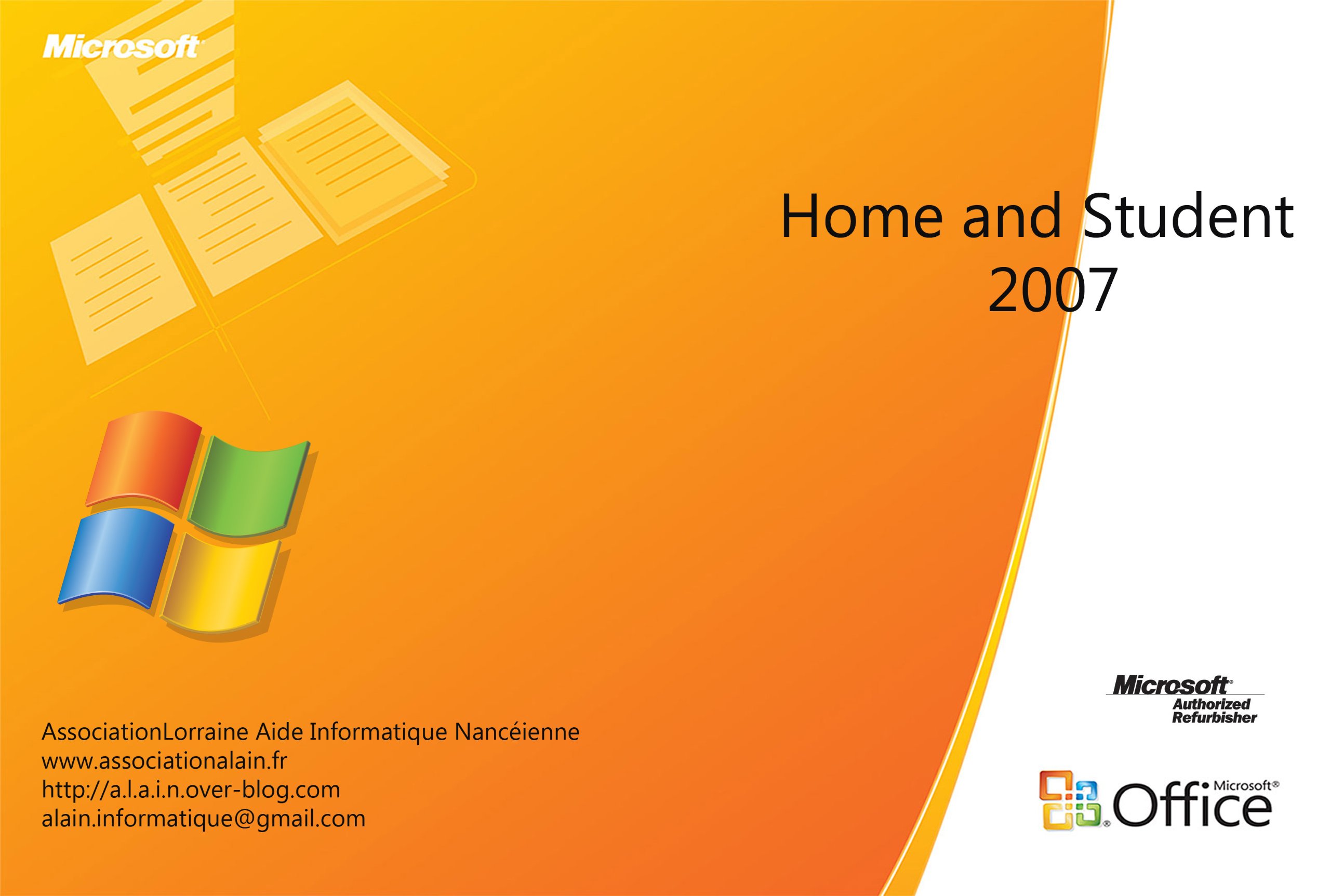 Microsoft Office Home and Student 2007 French (vf)
