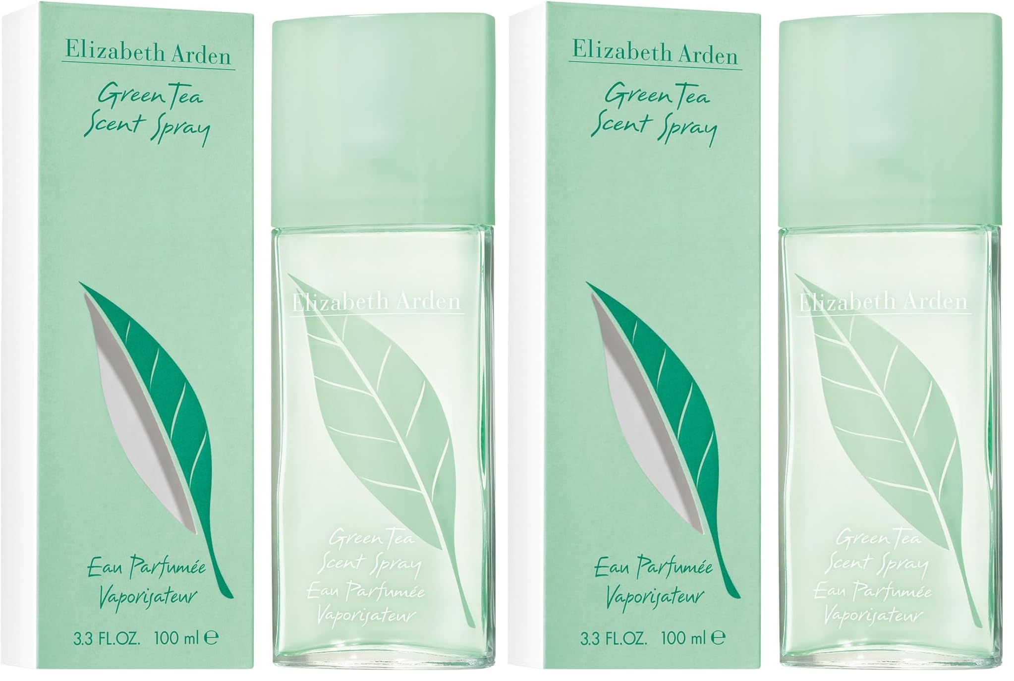 Elizabeth Arden GREEN TEA Eau de Toilette SCENT SPRAY 100ML (Pack of 2)-image-41