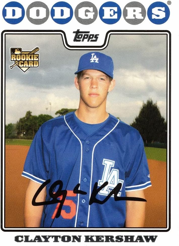 2008 Topps Update Baseball #UH240 Clayton Kershaw Rookie Card