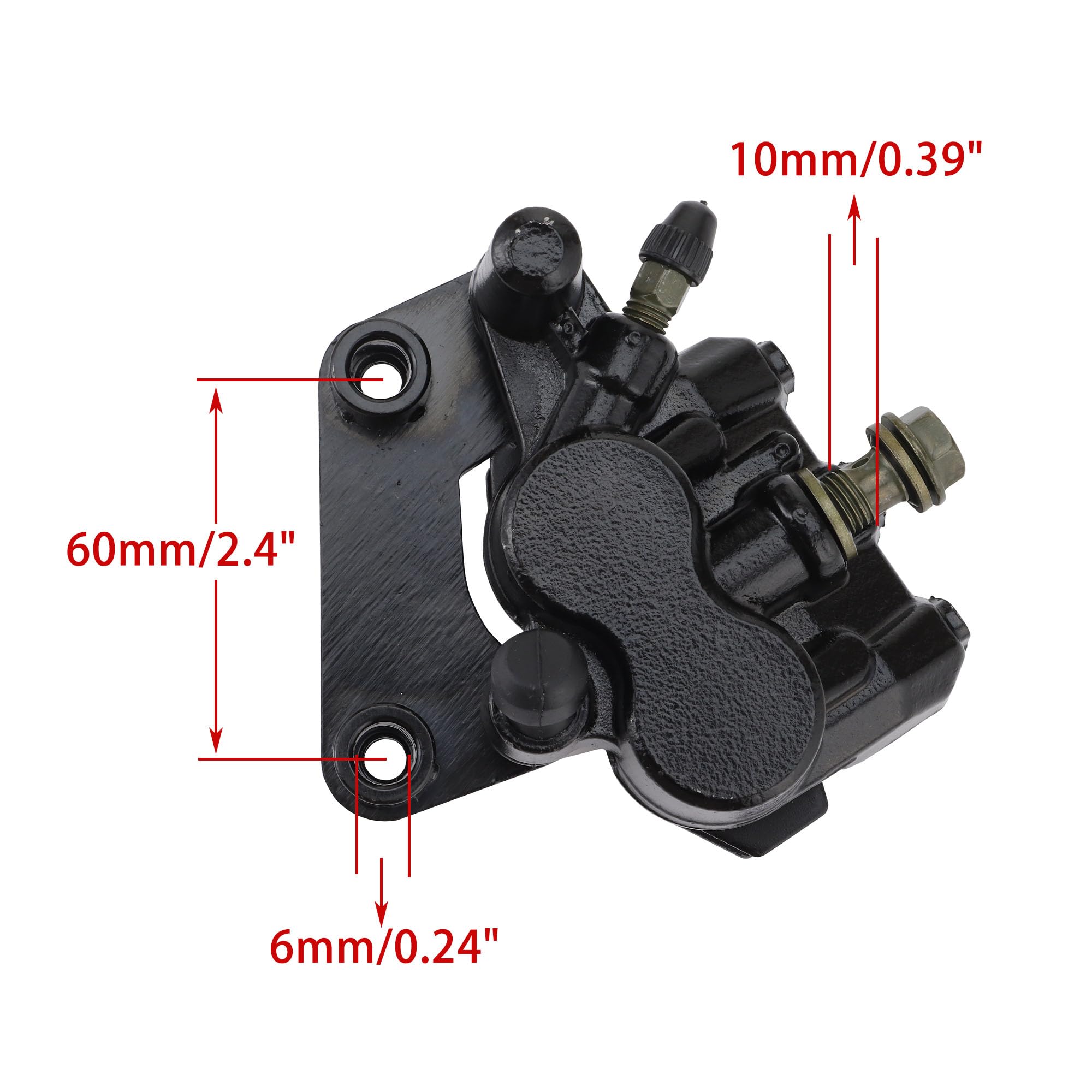 WOOSTAR Pinza de Disco Freno Trasero Reemplazo para Jialing 150cc 200cc 250cc Dirt Pit Bike