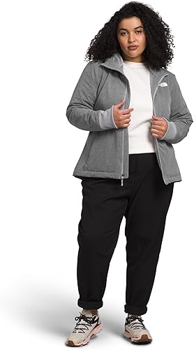 Miniatura 4 de Chaqueta con capucha Shelbe Raschel para mujer - Gris Asfalto