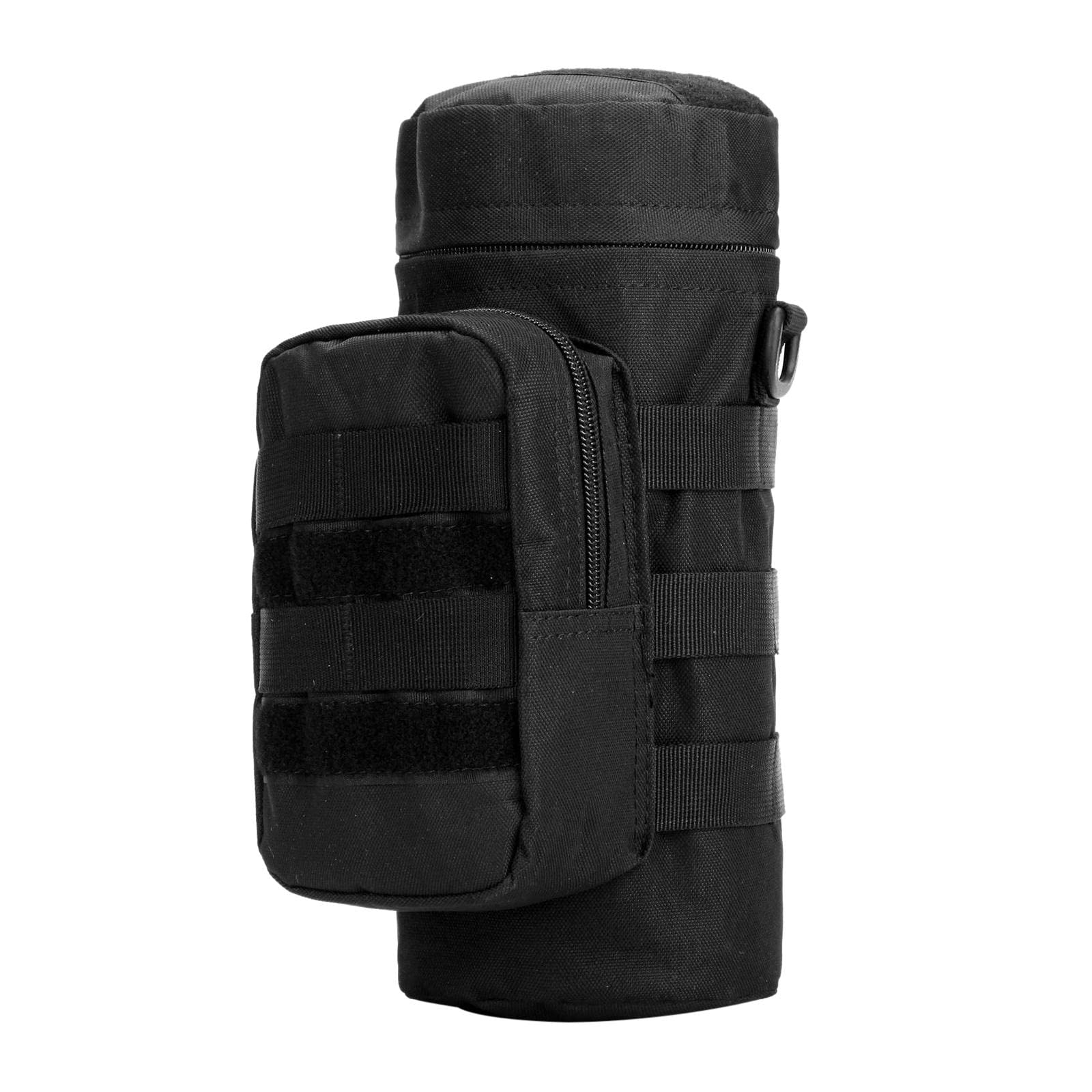 UJEAVETTE® Kettle Bag Tactical W/Pocket Water Bottle Carrier Holder Pouch Outdoor Black (B0BJTRJZTZ) Amazon Price History, Amazon Price Tracker
