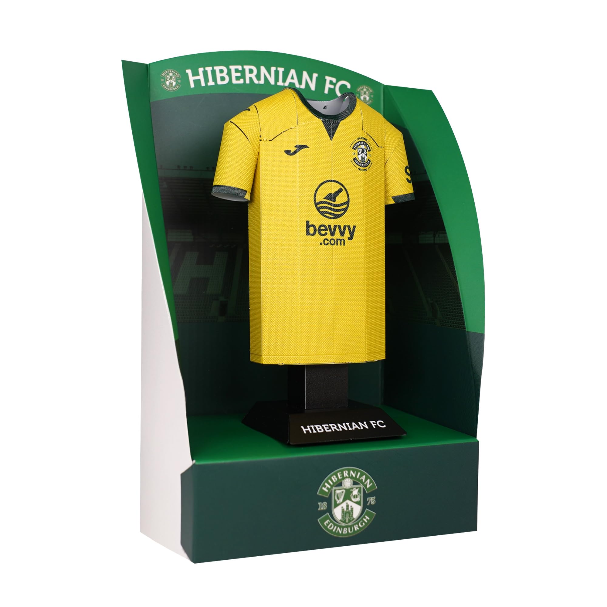 Hibernian FC 24/25 25/26 Home Away Third 15/16 Retro Metal Football Shirt - Image 3