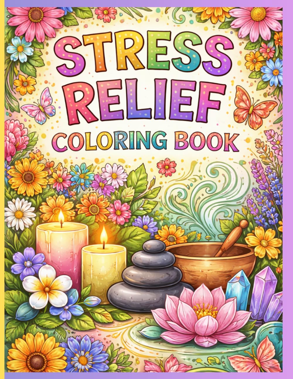 Stress Relief Coloring Book: Anxiety Relief Coloring Book for Adults