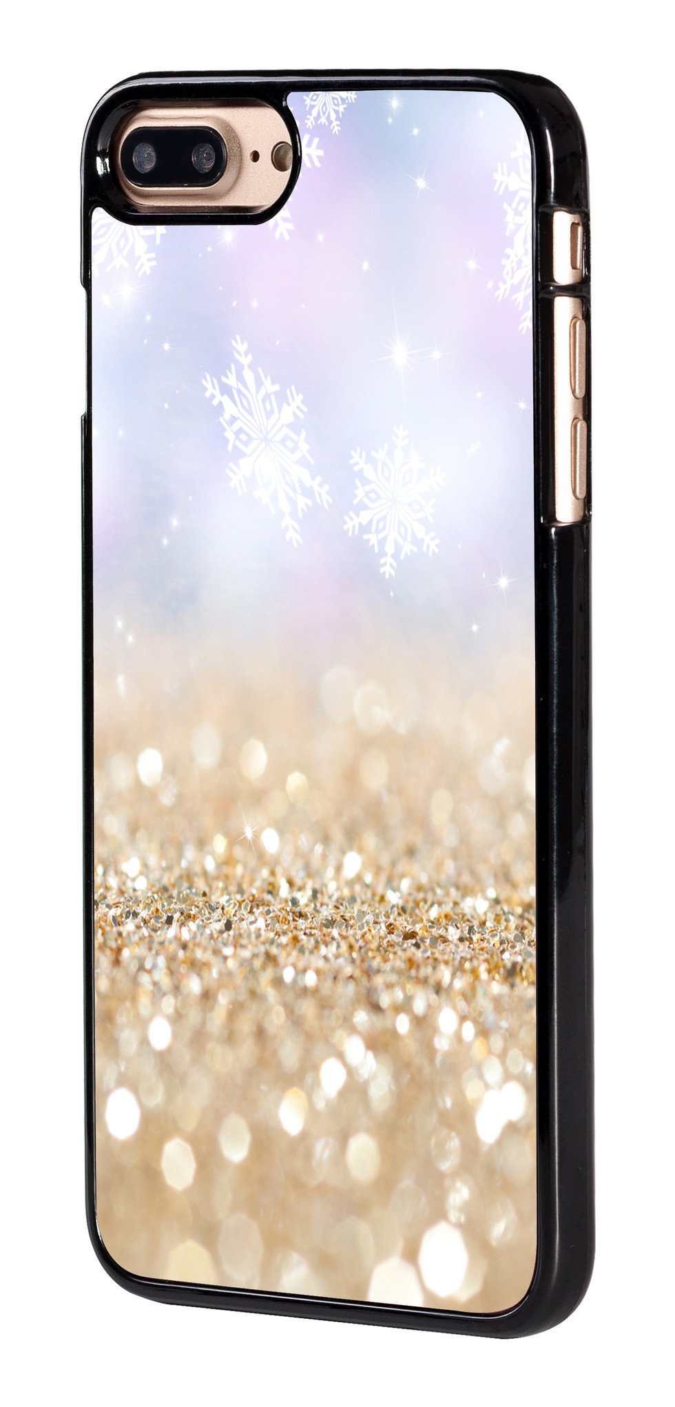 iPhone 7 Plus/iPhone 8 Plus Case,Snowflake Glitter Hardshell Design for iPhone 7 Plus/iPhone 8 Plus Case (5.5 inch)