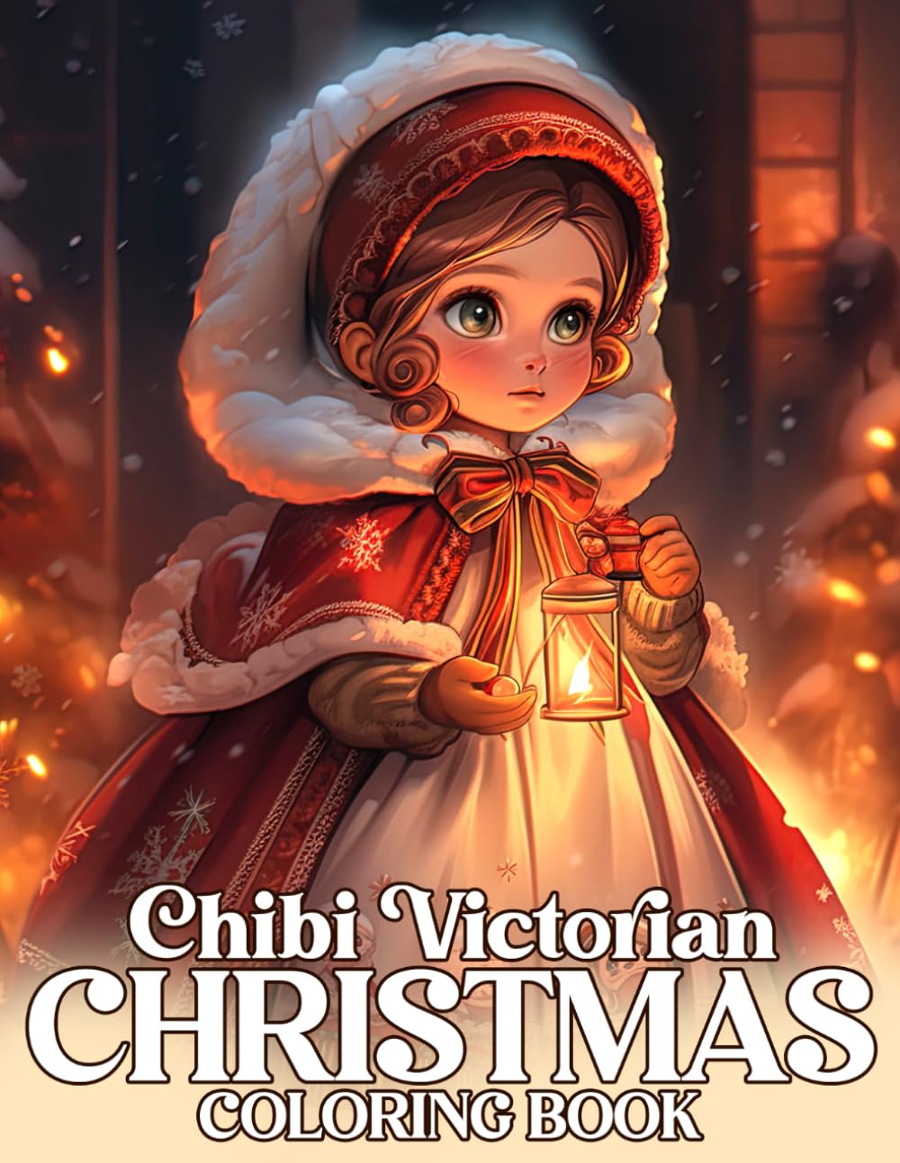 Chibi Victorian Christmas Coloring Book: Celebrate Festive Xmas Past with Adorable Chibi Characters and Victorian Holiday Traditions to Color & Have Fun