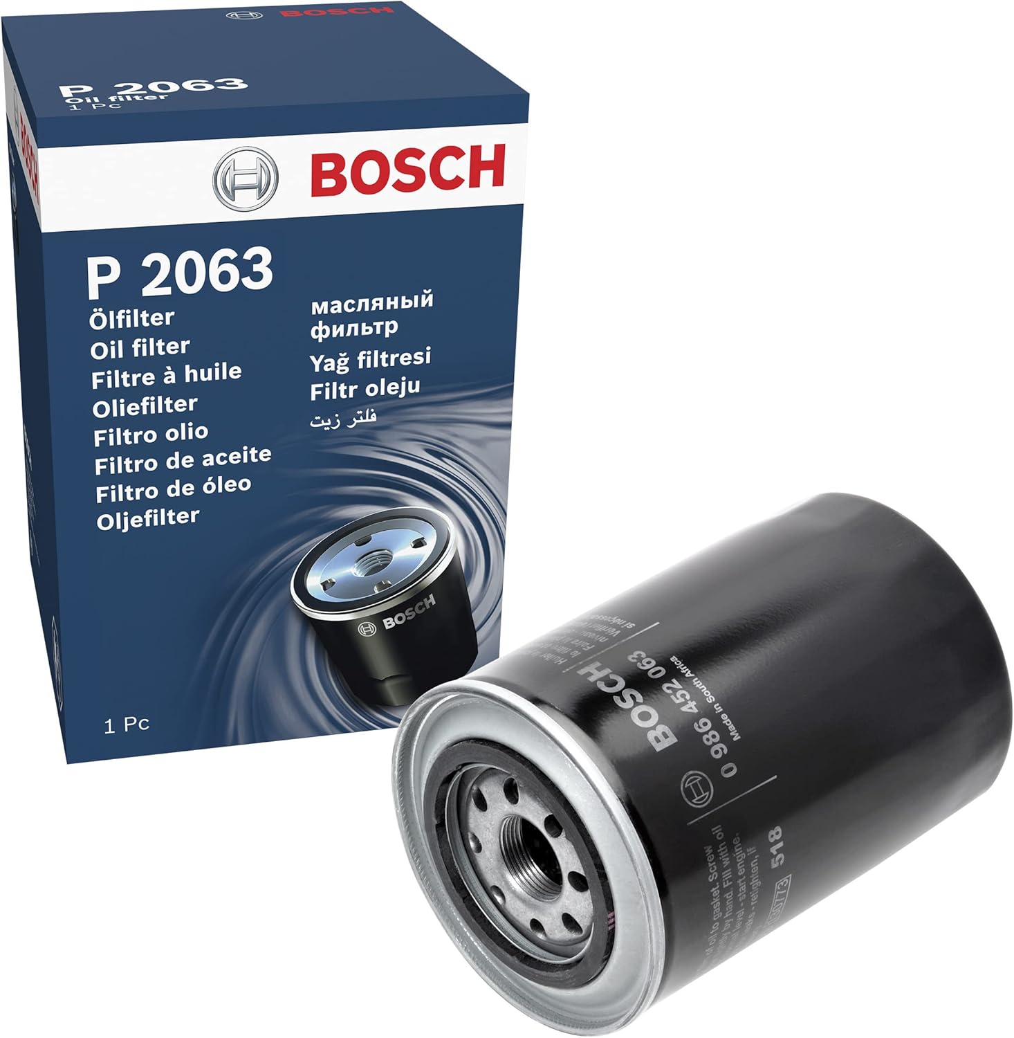 F 026 402 839 BOSCH N 2839 Filtre à carburant Filtre de conduite, 10mm