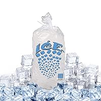 Vista 8 de Perfect Stix Icebag10TT-100 Bolsa de hielo con cierre de amarre giratorio, 10 libras (paquete de 100)
