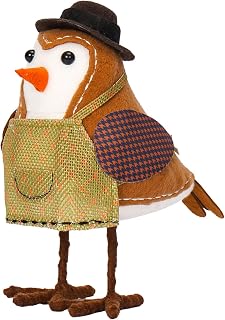 Brinquedo de pelúcia de pássaro de ação de graças,Brinquedos de pelúcia para pássaros | Pelúcia de pássaro de ação de graças para experiência fofinha, bonecos em formato de animal de pelúcia Hmltd
