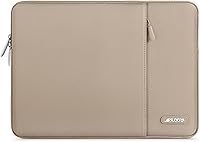 Vista 19 de MOSISO Funda vertical de poliéster con bolsillo para laptop de 13 y 13.3 pulgadas, para computadora MacBook Air, Pro 13. Pro 14, HP, Dell, ASUS