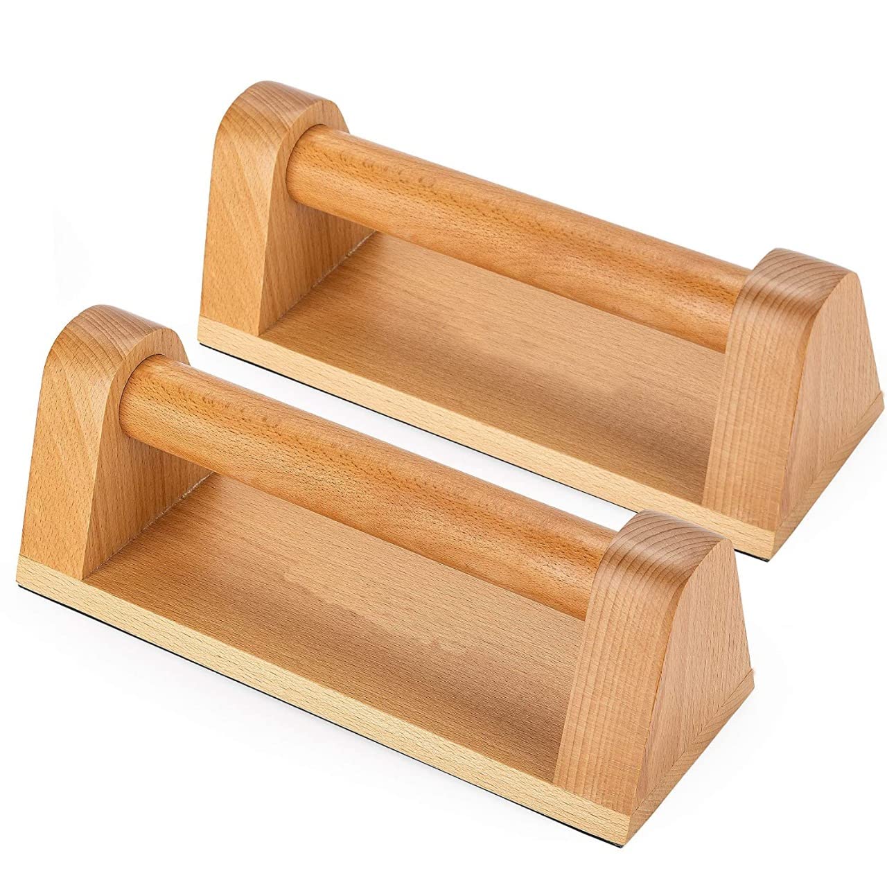 GONCHAK HUB Push Up Stand Wooden with Non-Slip Baseplate for Exercise Home Gym Workout Equipment Men and Women | Wooden Parallettes Handle - Supports upto 660 lbs (B0CKFLJ3F4) Amazon Price History, Amazon Price Tracker