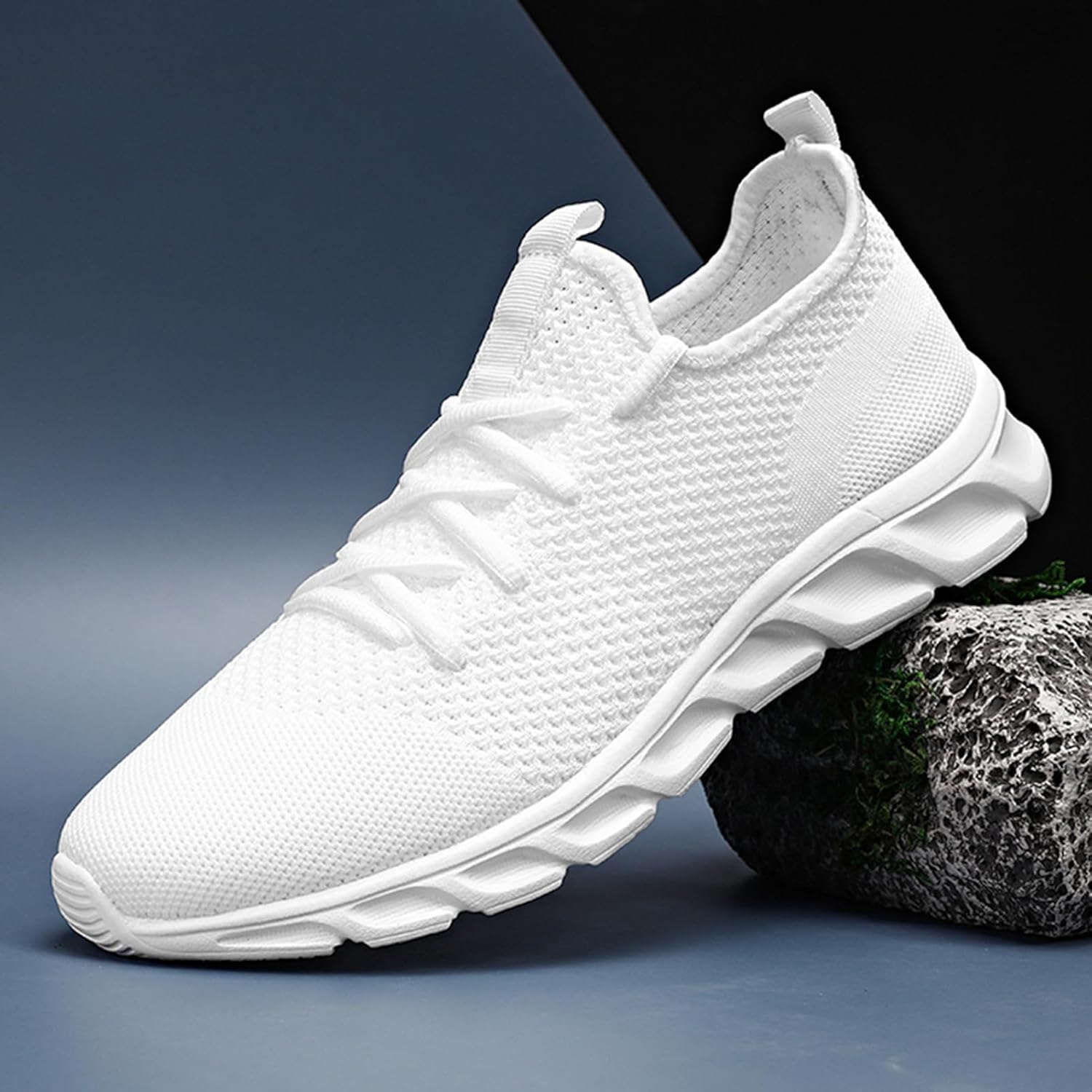 Running Shoes Mens Womens Walking Tennis Gym Sneakers Slip On Comfortable Lightweight Athletic Workout Casual Fashion Sports Shoes - Image 3