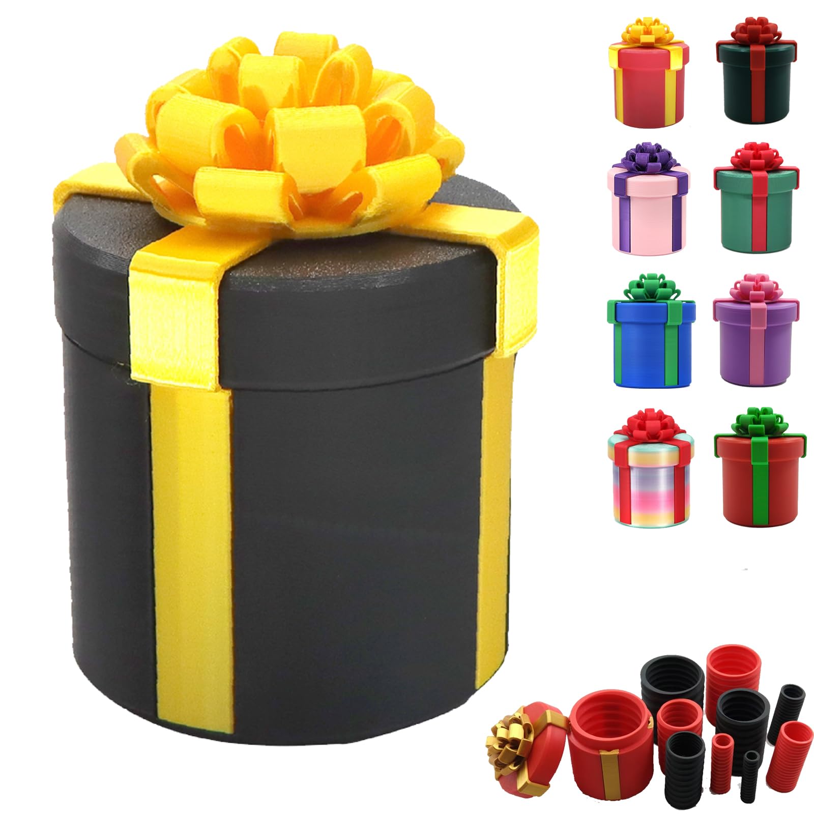 Annoying Nested Screw Gift Box,10-Layer Nested Prank Money Holder，4.1in-C