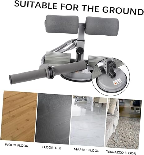 Miniatura 3 de BESPORTBLE Dispositivo de asistencia para sentarse en la taza portátil, entrenador de rizos abdominales, equipo de fitness en casa para sentadillas