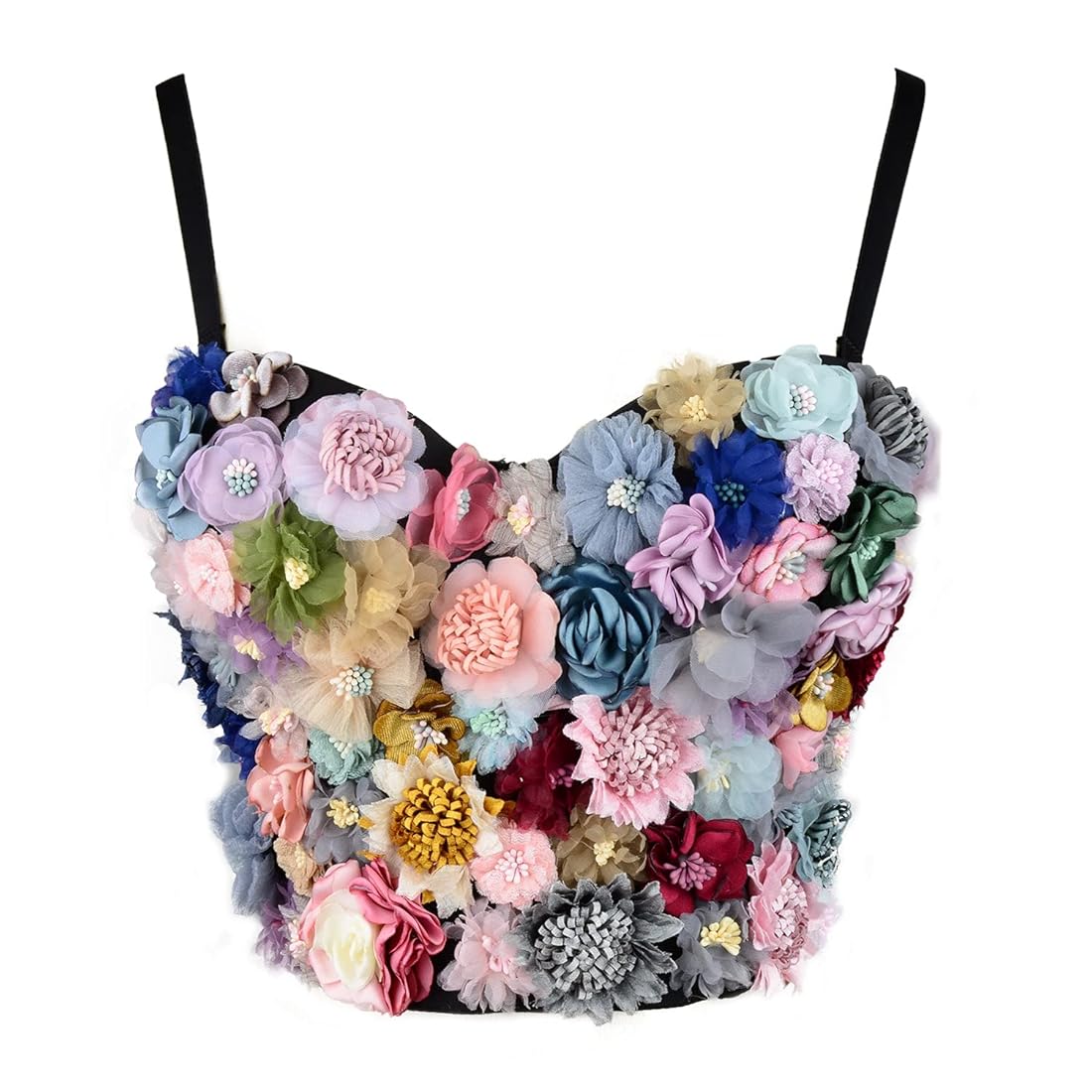 CLANE FLOWER OPAL BUSTIER SHIRTS CLANE FLOWER OPAL BUSTIER