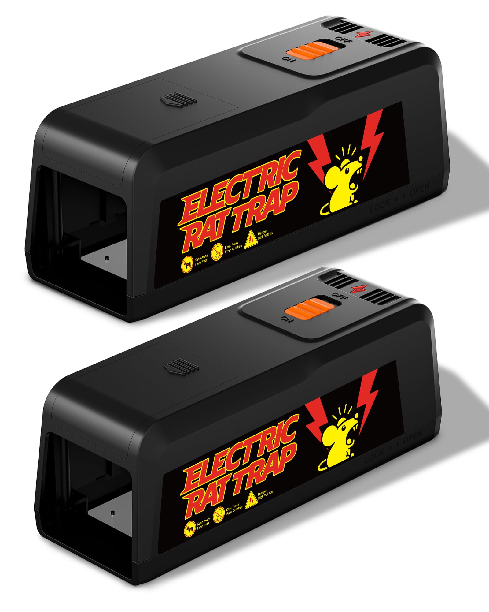 G-Jyuncyou 2-Pack Electric Rat and Mouse Traps
