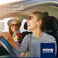 Vista 7 de MORESENSOR Compact PRO Series Sensor de presión de neumáticos TPMS programable universal de doble frecuencia Paquete de 10 315 + 433 MHz