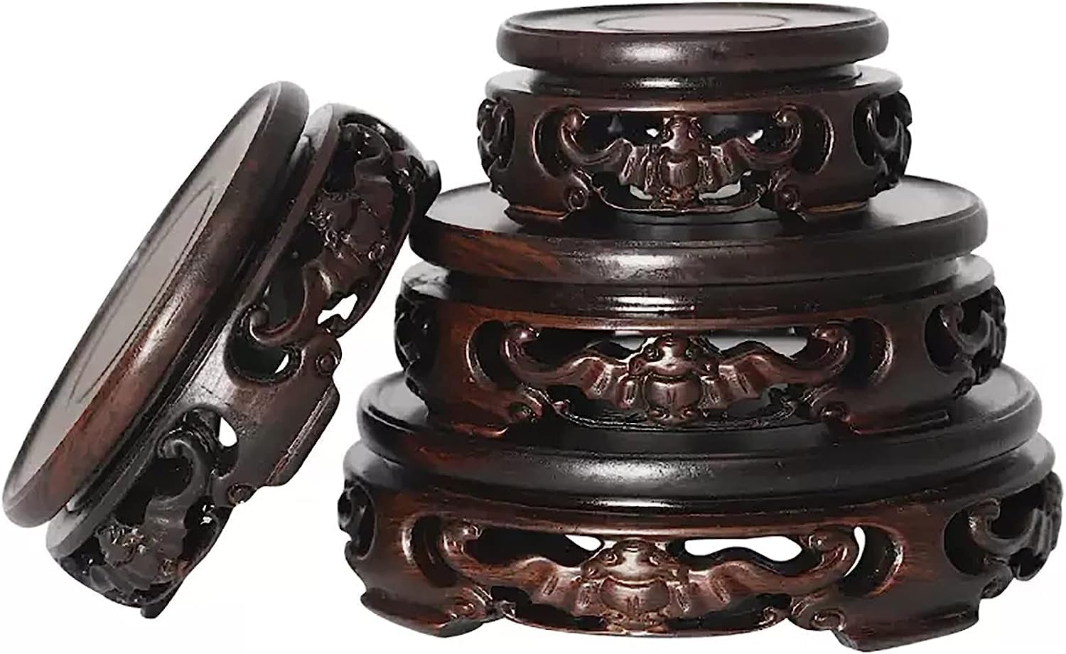 Socle de Bonsaï pour Stable Présentation de Théière et Statue Bouddha sans Rayure