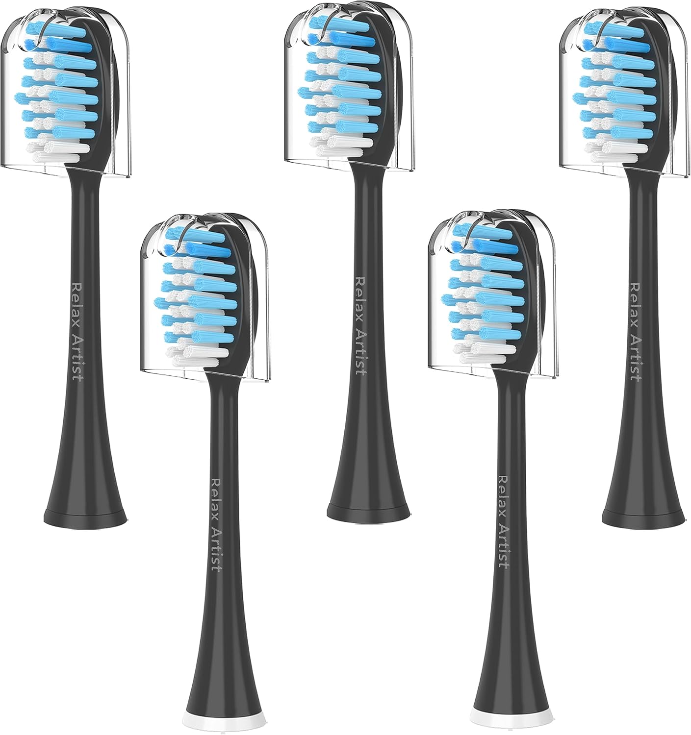 Relax Artist Replacement Toothbrush Heads Compatible with Philips
