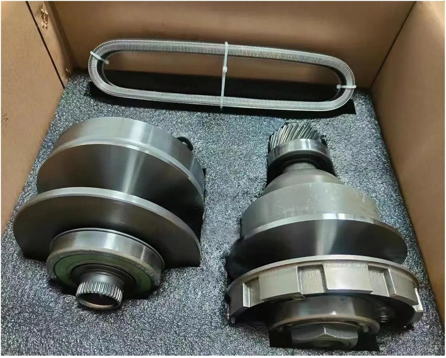 Compatible For Nissan JF015E RE0F11A CVT Transmission Pulley Set Chain Belt 901068 901072 Gearbox Drive And Driven Pulley 31214-3JX9A(29 teeth 901072)