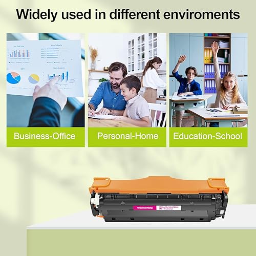 Miniatura 7 de greencycle Cartucho de tóner de repuesto compatible con impresora HP 312A CF383A para usar con impresora Color Laser Jet Pro MFP M476dn M476dw